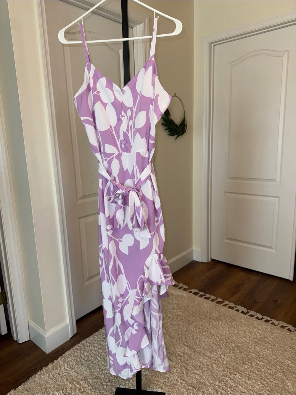 Red Leaf Dress - Size L
